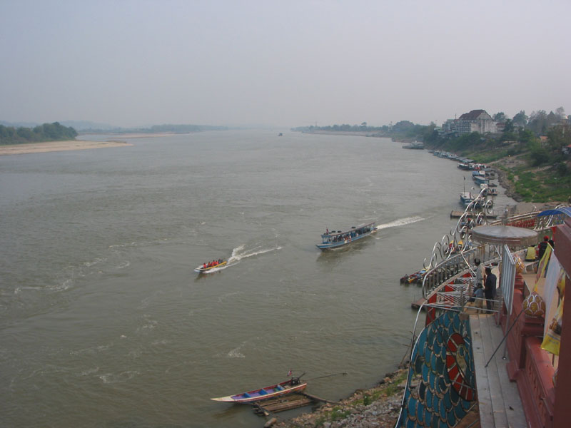 Mekong rivier bij Sop Ruak 1